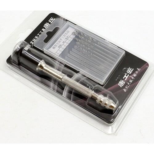 Unisex Metal Tool New Product Miniature Model Gundam Drilling Hand Drill Set Hobby Cutting Tools Accessory