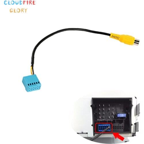 MIB RCD330 RCD330G Radio Rear View Camera RVC Cable Adapter For Volkswagen Golf Jet ta 5 6 MK5 MK6 Passat B6 Touran Tiguan
