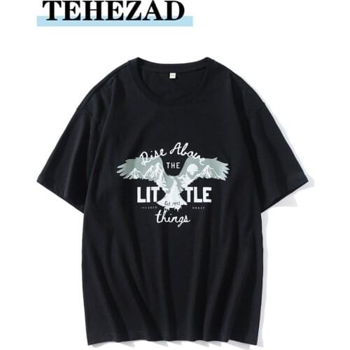 Spring/summer 2021 O-Neck Mens T-Shirt with Eagle Print Print for Casual, Versatile, Plus-Size Short Sleeves for Men and Women