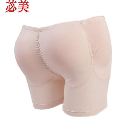 Low Rise Padded Panties WomenWomen Panty Pad 4PCs Shapewear Bum Butt Hip up Enhancer Underwear