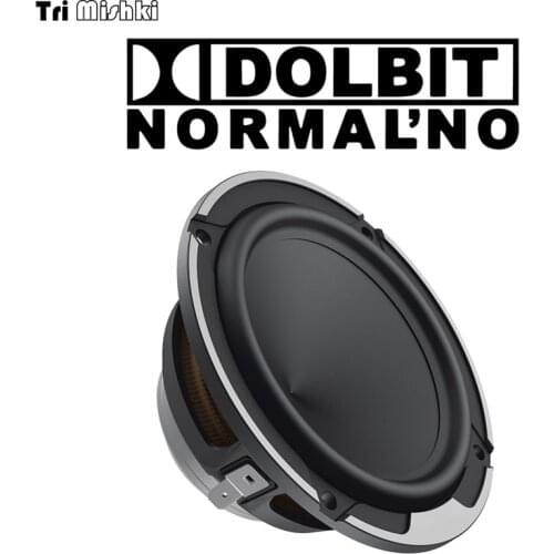 Tri Mishki WCS311 16x13cm dolbit normal'no Speaker sticker funny colorful car stickers auto automobile