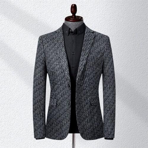 New High-Quality M-4Xl Mens Business Casual Fashion Formal Wear Mens Fashion Gentleman Office Wedding Clothes