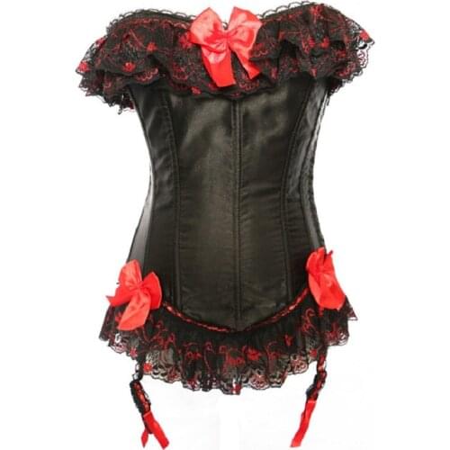 New Sexy Lace Corset Women Underwear Body Bustier Overbust Tummy Slim Waist Cincher Breathable Corsets Lingerie Top Christmas