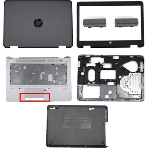 Original NEW Laptop LCD Back Cover/Front Bezel/Palmrest/Bottom Case For HP Probook 640 G2 645 G2 Top Case 840656-001 840719-001