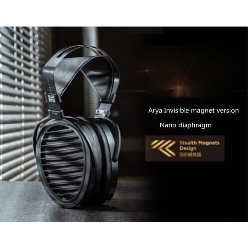HIFIMAN Arya Full-Size Over Ear Planar Magnetic Audiophile Adjustable Headphone