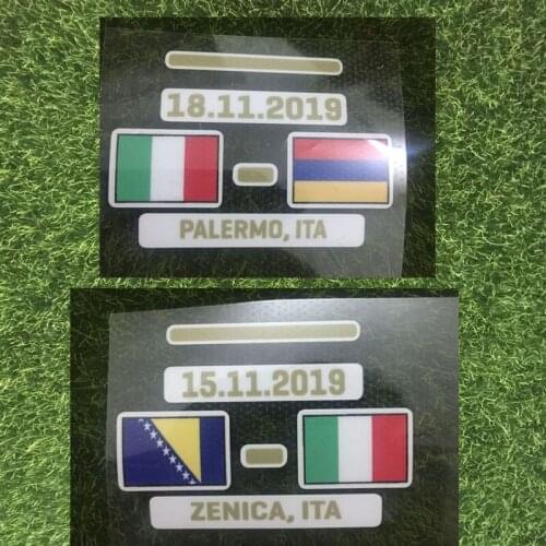 2019 Italy Match Details Italy Vs armenia Match Details And Italy vs Bosnia-Herzegovina Game Match Date Heat Transfer Badge