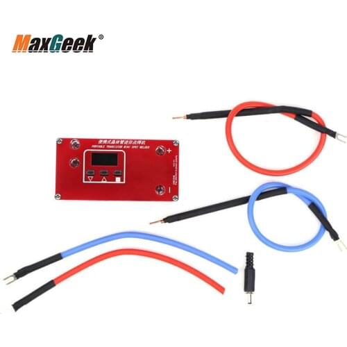 Portable Mini Transistor Spot Welding Pen DIY 18650 Battery Spotwelder Machine 12V Automobile Battery Spot Welder Welding Tool