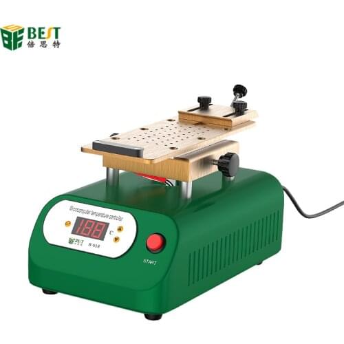 LCD Screen Separator Built-in Double Vacuum Pump Rotary Heating Platform For iphone Samsung Edge Curved Screen Separation