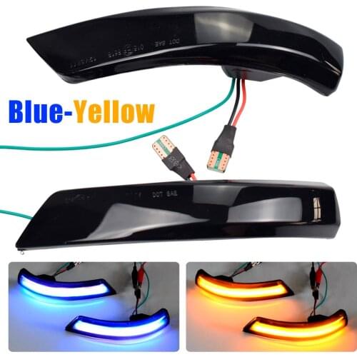 For Ford Focus 2 MK2 Focus 3 MK3 3.5 For Mondeo MK4 Dynamic LED Blinker Side Mirror Marker Turn Signal Light Lamp