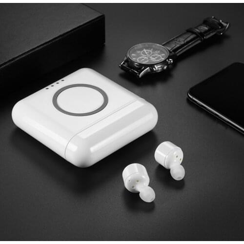 Earbud Wireless Headset Bluetooth, X4T Noise Reduction Headset Waterproof HIFI Sound Quality Sports Earplugs Suitable For Sports