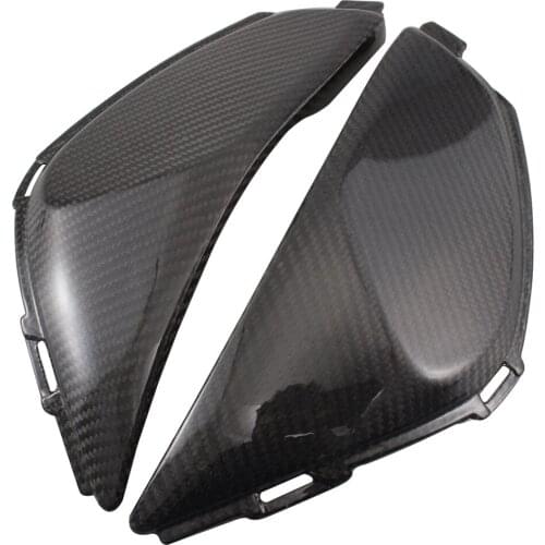1 Pair Motorcycle Glossy Black Fuel Gas Tank Side Covers Panels Fairing Cover For Honda CBR1000 CBR 1000 2008-2011 Models