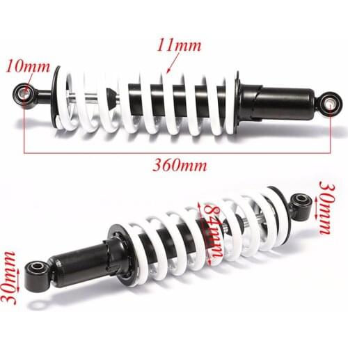 360mm 14'' Rear Shock Absorbers Suspension For ATV Motorcycle Dirt Bike