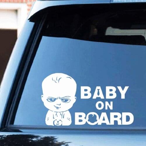 Car Sticker Baby on Board Funny Decal Stickers for Car Funny Ussr Car-Styling Auto Sticker and For Body Decoration Apply To Car