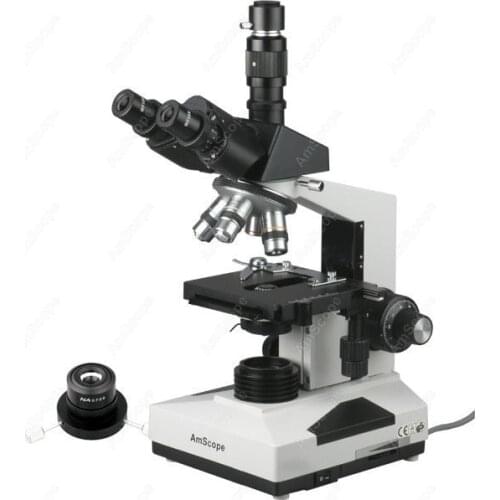 Darkfield Compound Microscope--AmScope Supplies 40X-2000X Trinocular Darkfield Compound Microscope with 30W Halogen Light