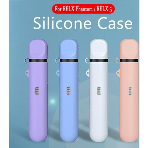 For RELX Phantom 5 Case Soft Silicone Protective Shell Skin Relx 5 generation non-slip/dust-proof replacement case