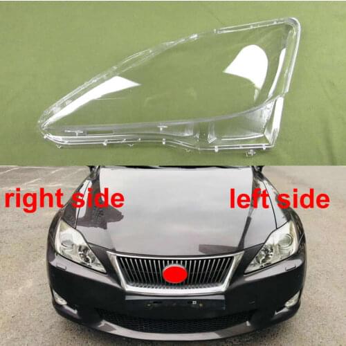 For Lexus IS250 IS300 2006-2011 Lamp Cover Headlamp Shell Transparent Lampshade Headlight Cover Lens Glass