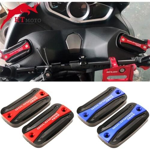 For HONDA Goldwing 1800 GL1800 2010-2017 Motorcycle High quality CNC Aluminum Front Brake Reservoir Fluid Tank Oil Cup Cover