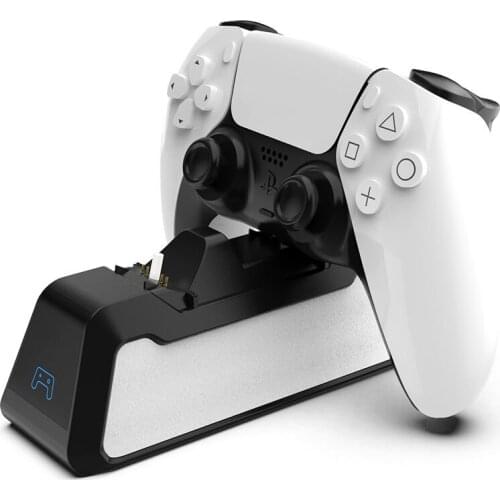 Dual Fast Charger for PS5 Wireless Controller USB 3.1 Type-C Charging Cradle Dock Station for Sony PlayStation5 Joystick Gamepad