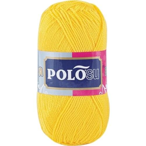 Luxury Patiklik-Hand Knit Booties Rope-Color: 384-Yellow