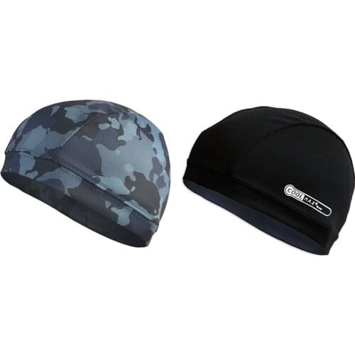 Summer Breathable Motorcycle Helmet Inner Caps Anti-Sweat Hat Motocross Racing Ski Under Helmet Lining Caps Men Women