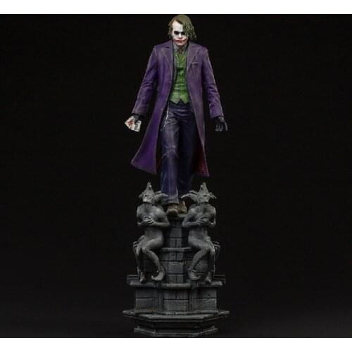 1/10 Iron Studios DCCTDK40321-10 Joker Heath Ledger Figure With Base Statue Toy For Collection