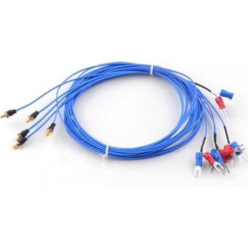 2pcs/lot head thermocouple M4/ M3 Screw thermocouple K type thermocouple 3D printer accessories screw temperature sensor
