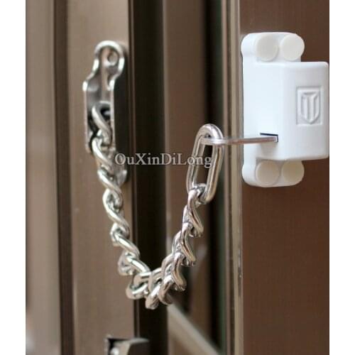 2018 New Window Door Restrict Chain Locks Door Guard Bolt Lock Children Safety Protection Lock Home Anti-theft Security Locks