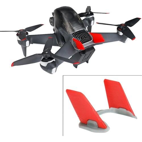 3D Printing Vertical Tail Blades Stabilizer Spoiler Develop Balance for DJI FPV Drone Accessory