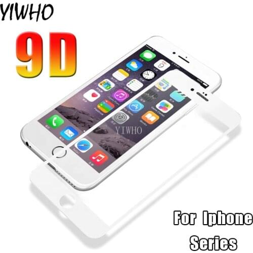 9D Screen Protector Film for Apple IPhone XMax XR X XS MAX Explosion-Proof Tempered Glass I Phone 6 6s 7 8 Plus Black White Glas