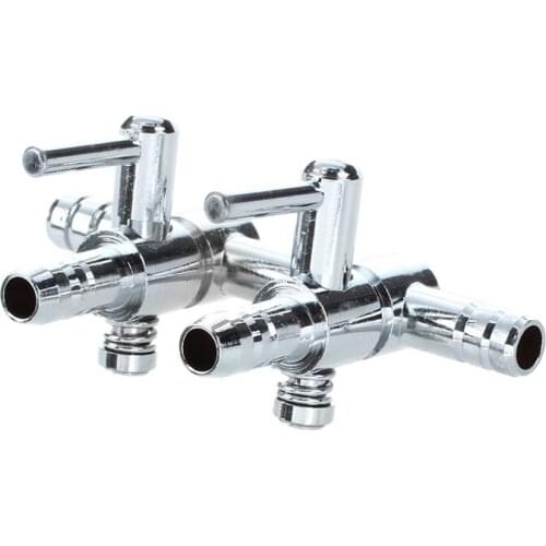 Fishing Tank 2 Way Air Pump Manifold Taps Lever Valve
