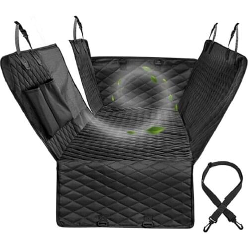Dog car seat cover, pet waterproof protection, travel, pet, car trunk safety net