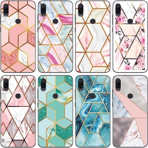Case For Xiaomi Mi Play Cases Cover Marble Silicon Shells For Xiaomi Mi Play Soft Fundas Bumper