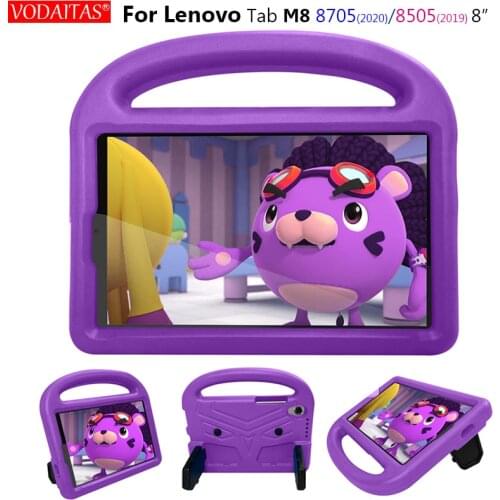 Kids Case for Lenovo Tab FHD M8 TB-8705F TB-8705N M8 HD TB-8505F/TB-8505X/-8505FS 8" EVA Safe Tablet Cover for Lenovo Tab M8