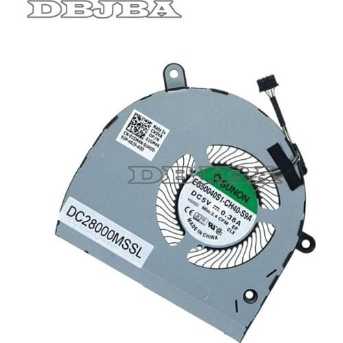 For EG50040S1-CH40-S9A Cooling Fan 4Pin DC5V 0.38A DPN:01GM4N DC28000MSSL