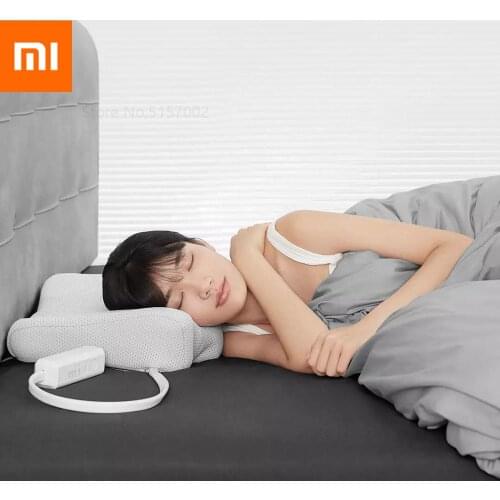 Xiaomi LERAVAN Massage Pillow Heating Vibration Neck Shoulder Back Electric Massage Care Healthy Relaxation Cervical Massager