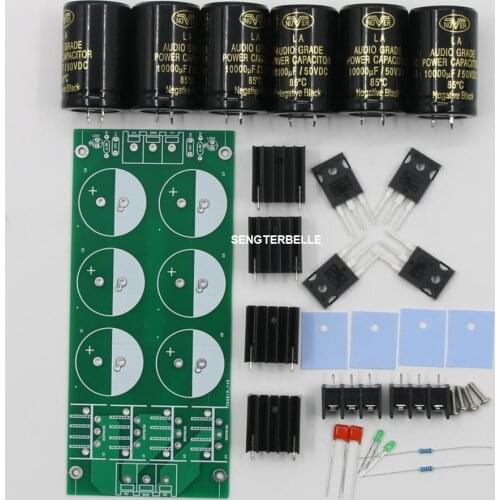 Hifi DIY Schottky 30CPQ150 Rectifier Power Supply Board Kit For Audio Amplifier PSU