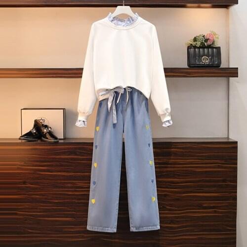 Black Two Piece Set Women Striped Splicing Long Sleeve Tops And Wide leg pants Sets Casual Office Korean Ladies Suits Hot Sale