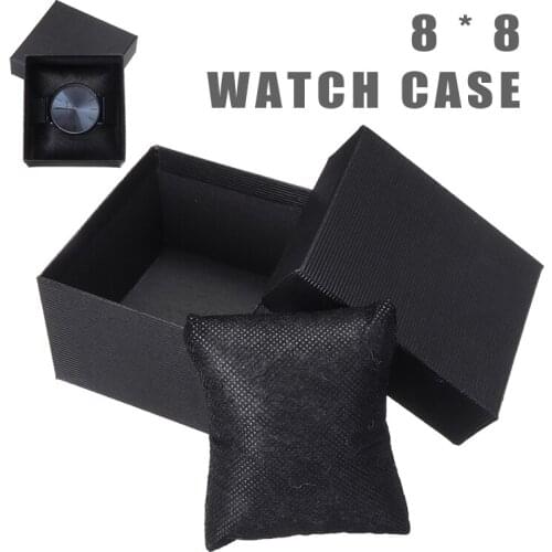 Square Watch Box Unique Present Gift Boxes Jewelry Case For Bracelet Bangle Jewelry Watch Ring Earrings Holder Organizer