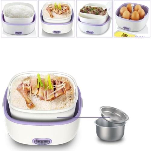 Lunch Box Heated Thermos For Food Container Heated Stainless Steel Box Food 220v Portable Electric Containers For Food Storage