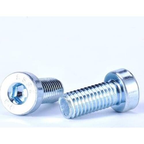 M16 Hex socket Screw Thin head/Cup head Dwarf Bolt Grade 8.8 Galvanized Length 25mm-60mm