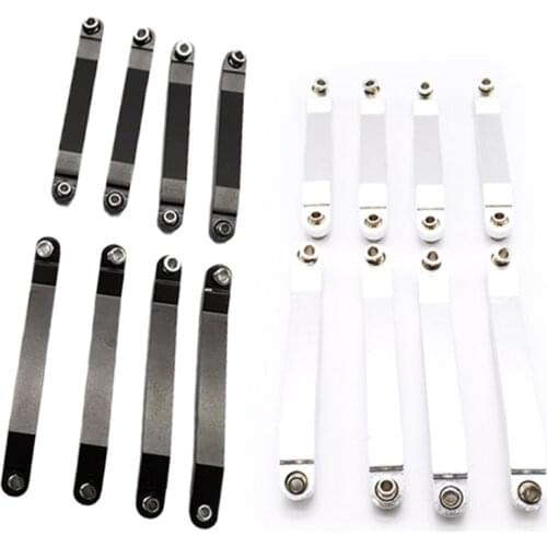 8pcs Metal Ball Tie Connecting Rod Decorative Parts for MN D90 D91 D96 MN99 MN99S RC Crawler Off-Road Climbing Car Upgrade Acces