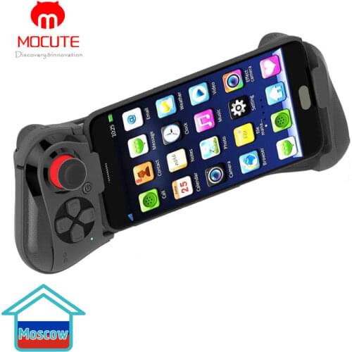 Mocute 058 Wireless Gamepad Bluetooth V3.0 Android Joystick VR Telescopic Controller Gaming Gamepad For Phone PUBG Mobile Joypad