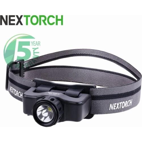 NEXTORCH Head Torch LED 1200 lumen High Power LED Headlamp Waterproof USB Rechargeable Adjustable for Camping Running Hunting