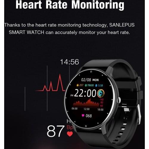 VIP Drop New Smart Watch Men Full Touch Screen Sport Fitness Watch IP67 Waterproof Bluetooth For Android ios smartwatch Men+box