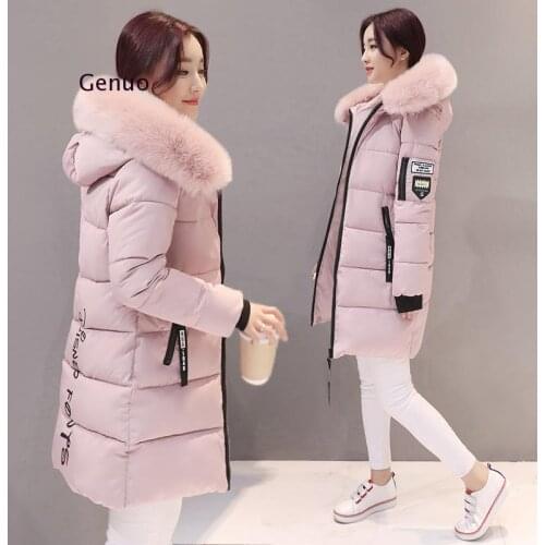 Parka Coat Women Winter Coat Long Cotton Casual Cotton Hooded Coat Women Thick Warm Winter Coat Women Coat Coat New