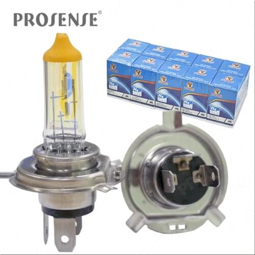 Supply ProSense H4 P43t 12V 100/90W Golden Car Halogen Light Bulb
