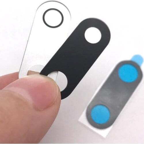 Brand New Tested For Nokia 6 TA-1000 Back Rear Camera Glass Lens Cover Replacement Parts with Adhesive Sticker Black/White Color