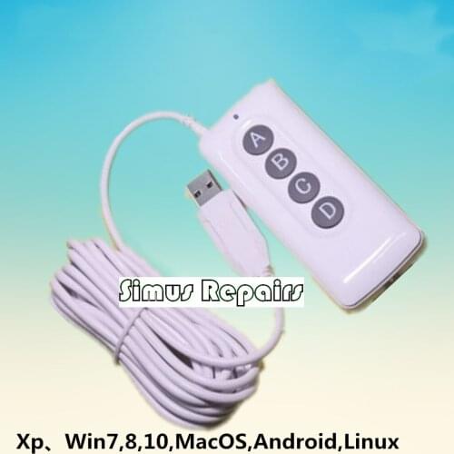 USB Four-button Hand-press Handle Switch Software Foot Pedal Collection 3m Color Doppler Imaging PACS