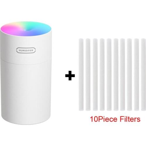 Air Humidifier Econd-Generation 270ml Colorful Cup Ultrasonicaro Matherapy Essential Oil Diffuser Purifier With 7 Colors Home