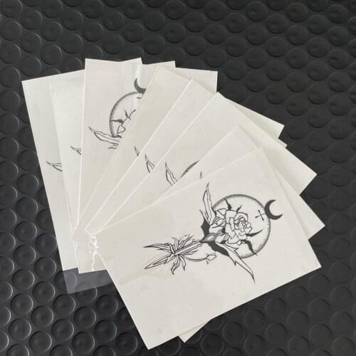 Lady Dimitrescu Daughter Cosplay Tattoo Daniela DimitrescuTemporary Sticker Waterproof Halloween Cosplay Accessories